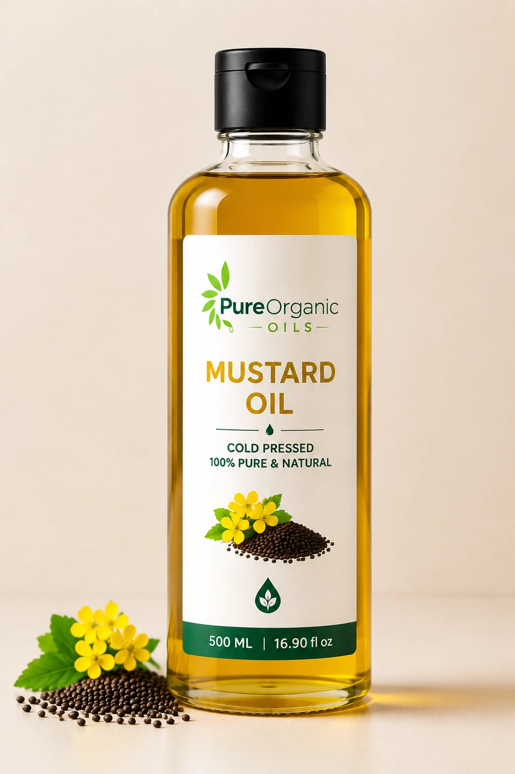 Pure Organic Mustard Oils 500 ml